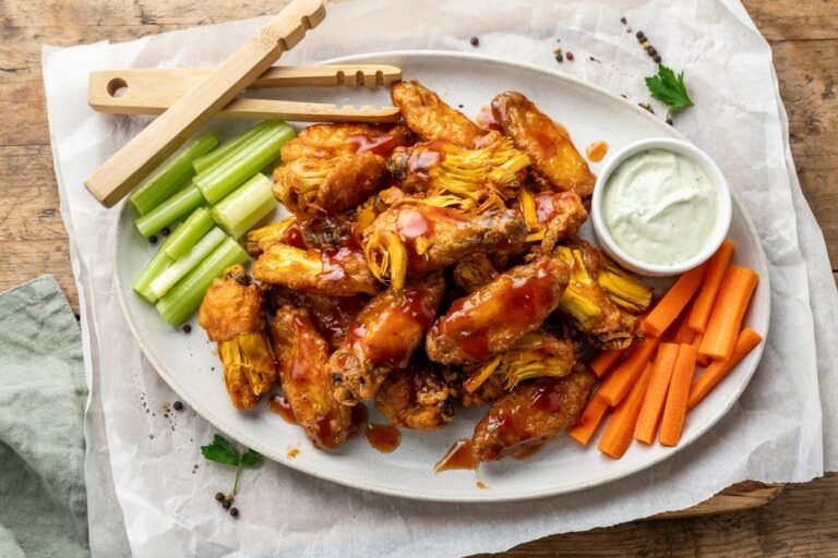 Crispy Jackfruit Wings (The Best Vegan Chicken Wing Alternative)