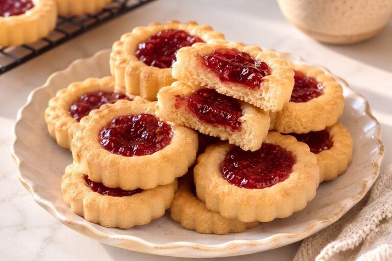 Vegan Jam Tartlets (Buttery, Six Ingredients, Easier Than They Look)