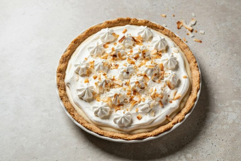Keto Coconut Cream Pie