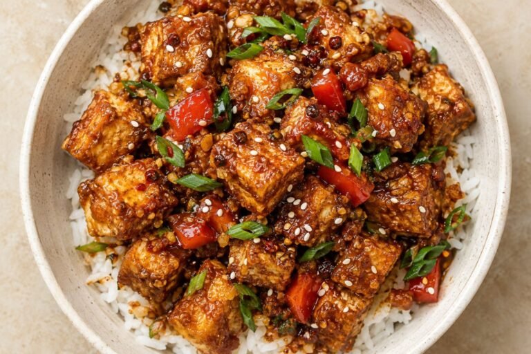 Crispy Szechuan Tofu