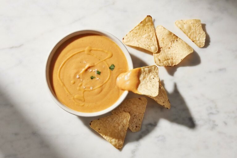 The Best Vegan Nacho Cheese Sauce (Dairy Free Queso)