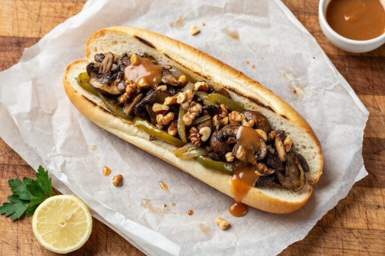 Easy Vegan Philly Cheesesteak